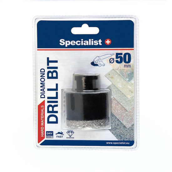 Prekės nuotrauka SPECIALIST+ deimantinis grąžtas D50 M14 IŠPARDUOTA