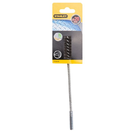 Prekės nuotrauka Skylių valymo šepetėlis 20x55x200mm Stanley