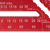 Prekės nuotrauka Kampainis trikampis AL 180mm Specialist+