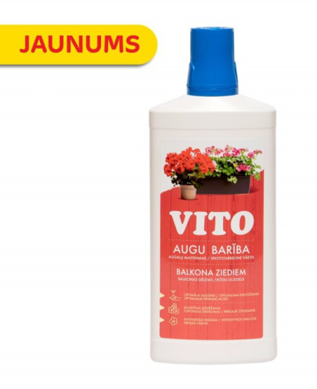 Prekės nuotrauka VITO trąšos balkoninėms gėlėms, 500 ml