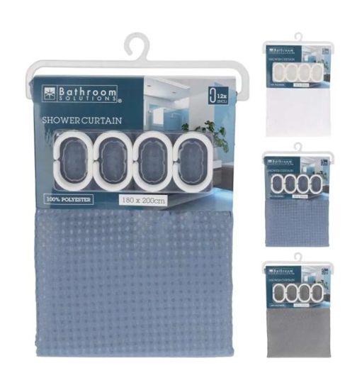 Prekės nuotrauka Užuolaida vonios 180x200cm Bathroom Solutions