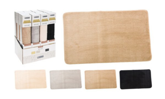 Prekės nuotrauka Vonios kilimėlis 45X75CM 4ASS