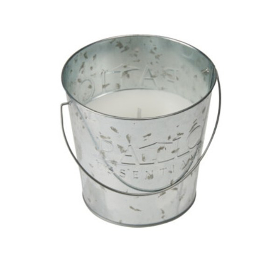 Prekės nuotrauka Citronelės žvakė kibirėlyje 13×12 cm