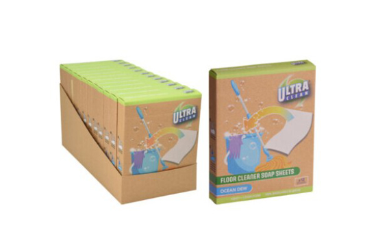 Prekės nuotrauka Servetėlės muilo grindų valymui 12vnt Ultra Clean