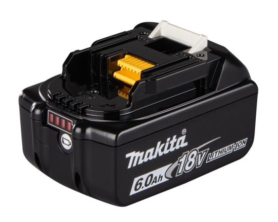 Prekės nuotrauka Akumuliatorius 18V 6,0Ah Li BL1860B Makita
