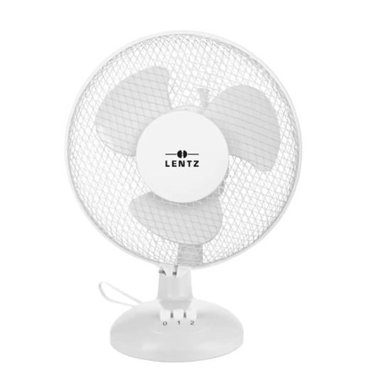 Prekės nuotrauka Ventiliatorius stalinis 35W 30cm juodas Lentz