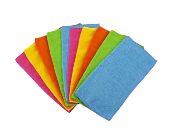 Prekės nuotrauka Šluostės mikropluošto 30x30cm 10vnt HTH