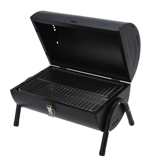 Prekės nuotrauka Kepsninė  BBQ cilindro formos  juoda