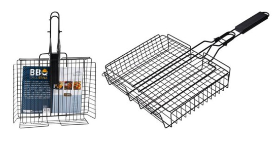 Prekės nuotrauka Grotelės kepsninei su rankena BBQ