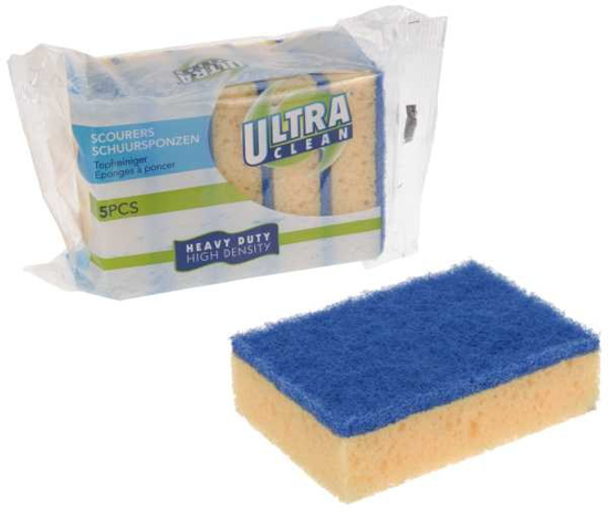 Prekės nuotrauka Virtuvinės kempinės 5vnt UltraClean