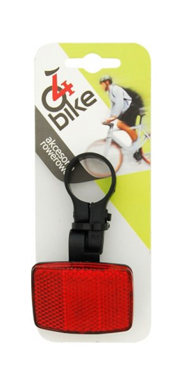 Prekės nuotrauka Atšvaitas galinis su laikikliu dviračiui 4Bike