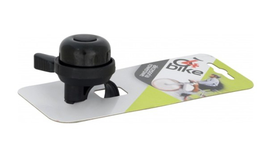 Prekės nuotrauka Varpelis dviračiui juodas mini 4Bike