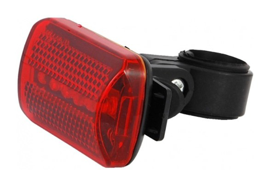 Prekės nuotrauka Žibintas dviračiui galinis 5 Led STD 4Bike