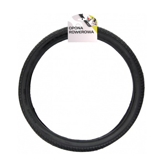 Prekės nuotrauka Padanga dviračiui 26"x1,95 juoda 4Bike