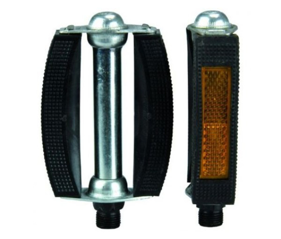 Prekės nuotrauka Pedalai dviračiui plastiko su atšvaitais 2 vnt Classic Profex