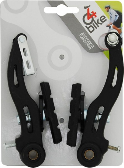 Prekės nuotrauka Stabdžiai dviračiui V-Brake 2 vnt 4Bike