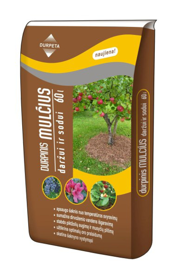 Prekės nuotrauka Mulčias durpinis 60 l