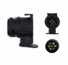 Prekės nuotrauka Adapteris rozetei automobilio priekabai 12V 13/7 PVC Alburnus
