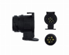 Prekės nuotrauka Adapteris rozetei automobilio priekabai 12V 13/7 PVC Alburnus