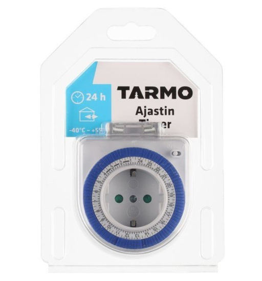 Prekės nuotrauka Mechaninis paros laikmatis IP44 Tarmo