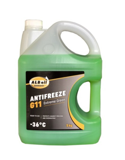 Prekės nuotrauka Antifrizas -36°C žalias 5 kg ALB Alburnus