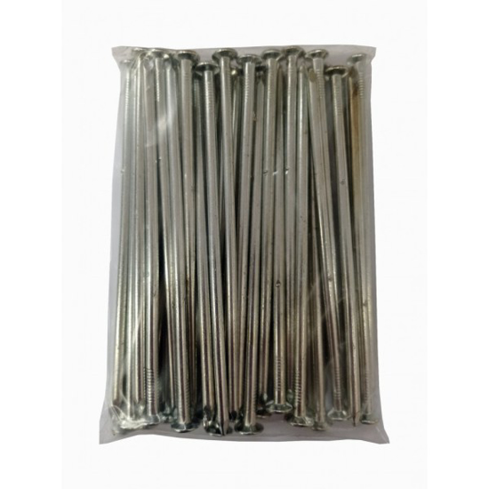 Prekės nuotrauka Vinys cinkuotos 4x100 mm 1 kg