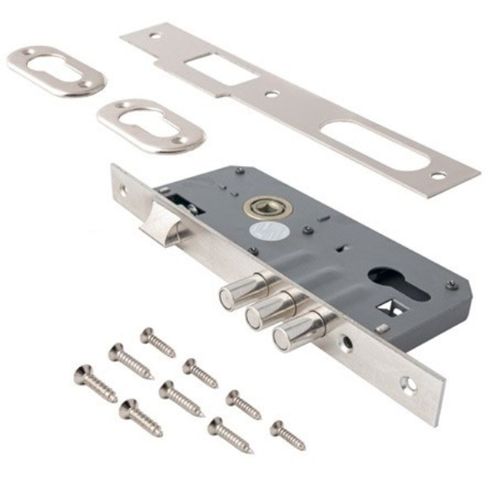 Prekės nuotrauka Spyna durų įleidžiama 85/45 mm 2200/60 PZ85 be cilindro Apecs S15039