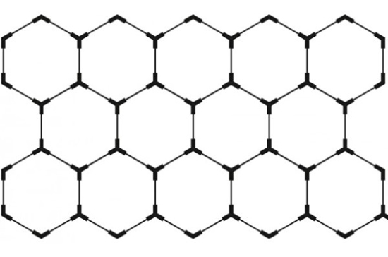 Prekės nuotrauka Šviestuvas LED 456W 120lm/W korys 14Hex Optonica