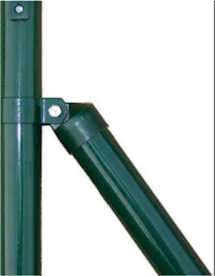 Prekės nuotrauka Stulpas (kampinė atrama) Ø38mm 2,5m žalias