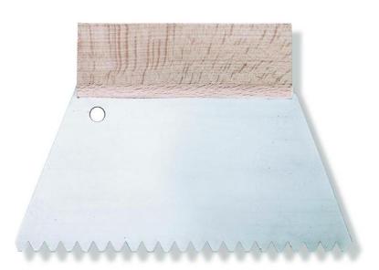 Prekės „Glaistyklė klijams 180 mm vidutinio stambumo dantų B2 metalinė Color Expert“ paveikslėlis