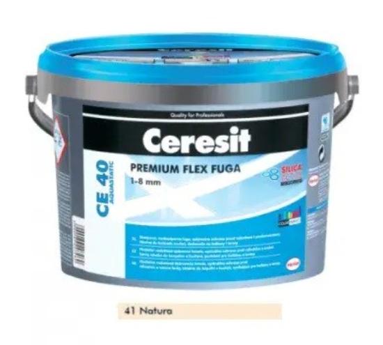 Prekės „CERESIT CE 40-41, 2 kg, NATURA, šv. smėlinės sp. glaistas 0-8mm“ paveikslėlis