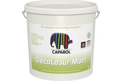 Prekės „Dažai matiniai lazūriniai vidaus darbams Caparol Deco-Lasur Matt 2,5 l“ paveikslėlis