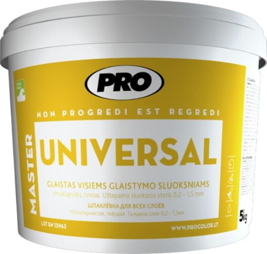 Prekės „Glaistas PRO UNIVERSAL 5 KG“ paveikslėlis