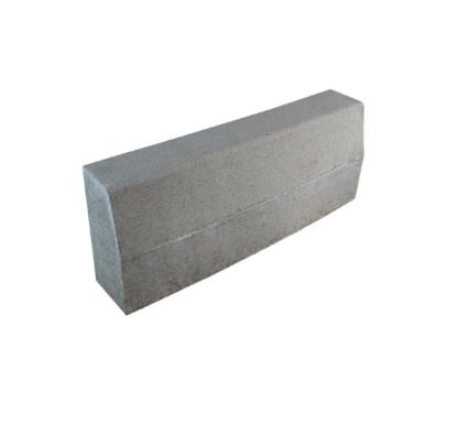Prekės „Gatvės posūkio bordiūras GB Via R8, 780x150x300 mm, betoninis“ paveikslėlis
