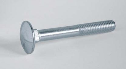 Prekės „Varžtai M 6x70 mm cinkuoti DIN-603 pusapvale galvute“ paveikslėlis