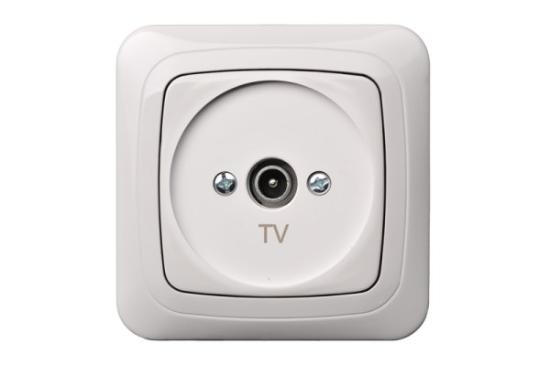 Prekės „Lizdas televizijos TV be rėmelio galinis ĮAL-1-01 Alfa White baltos spalvos Liregus“ paveikslėlis