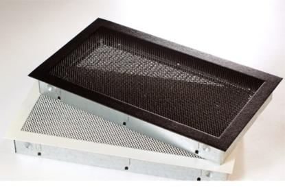 Prekės „Grotelės židinio 280 x 145 mm žalvario“ paveikslėlis