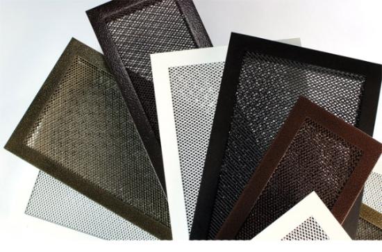 Prekės „Grotelės židinio 180 x 70 mm žalvario“ paveikslėlis