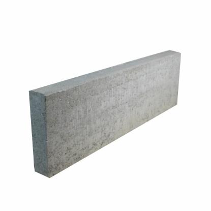 Prekės „Bordiūras vejai BM, 1000x80x300 mm, pilkas“ paveikslėlis