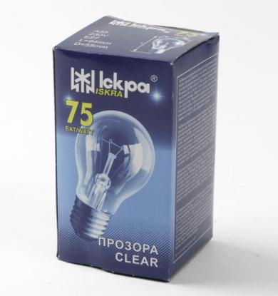 Prekės „Lempa 230V/75W/E27/A55 ISKRA“ paveikslėlis