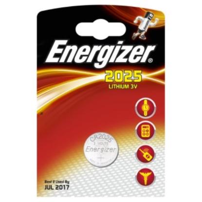 Prekės „Elementai ličio, ENERGIZER, CR2025, 1 vnt.“ paveikslėlis