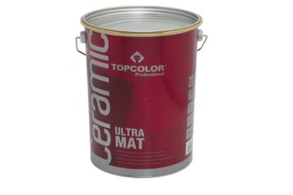 Prekės „Dažai lateksiniai padidinto matiškumo Ceramic Ultra Mat 1 l TOPCOLOR“ paveikslėlis