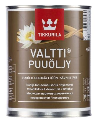 Prekės „Aliejus medienai Valtti Puuolji EC Tikkurila bespalvis 0,9 l“ paveikslėlis