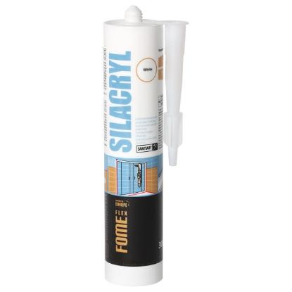 Prekės „Hermetikas akrilinis Silacryl 122 310 ml baltas“ paveikslėlis