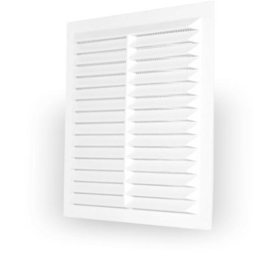 Prekės „Grotelės ventiliacinės plastikinės klijuojamos 195 x 195 mm D195W Dospel“ paveikslėlis
