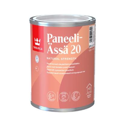 Prekės „Lakas akrilinis Tikkurila Paneeli Assa pusiau matiniai EP 0,9 l“ paveikslėlis