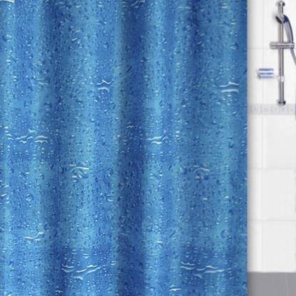 Prekės „WATER, užuolaidos vonios kambariui, 100% poliesteras“ paveikslėlis