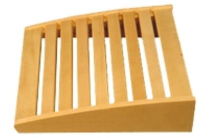 Prekės „Pagalvėlė medinė pirčiai lygi 360 x 360 x 90 mm liepa“ paveikslėlis