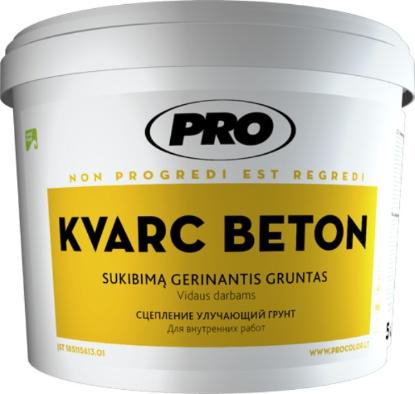 Prekės „Gruntas PRO KVARC BETON 1,5 KG“ paveikslėlis