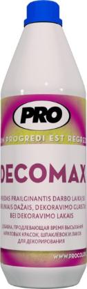 Prekės „Dažų priedas DecoMax 1 l PRO“ paveikslėlis